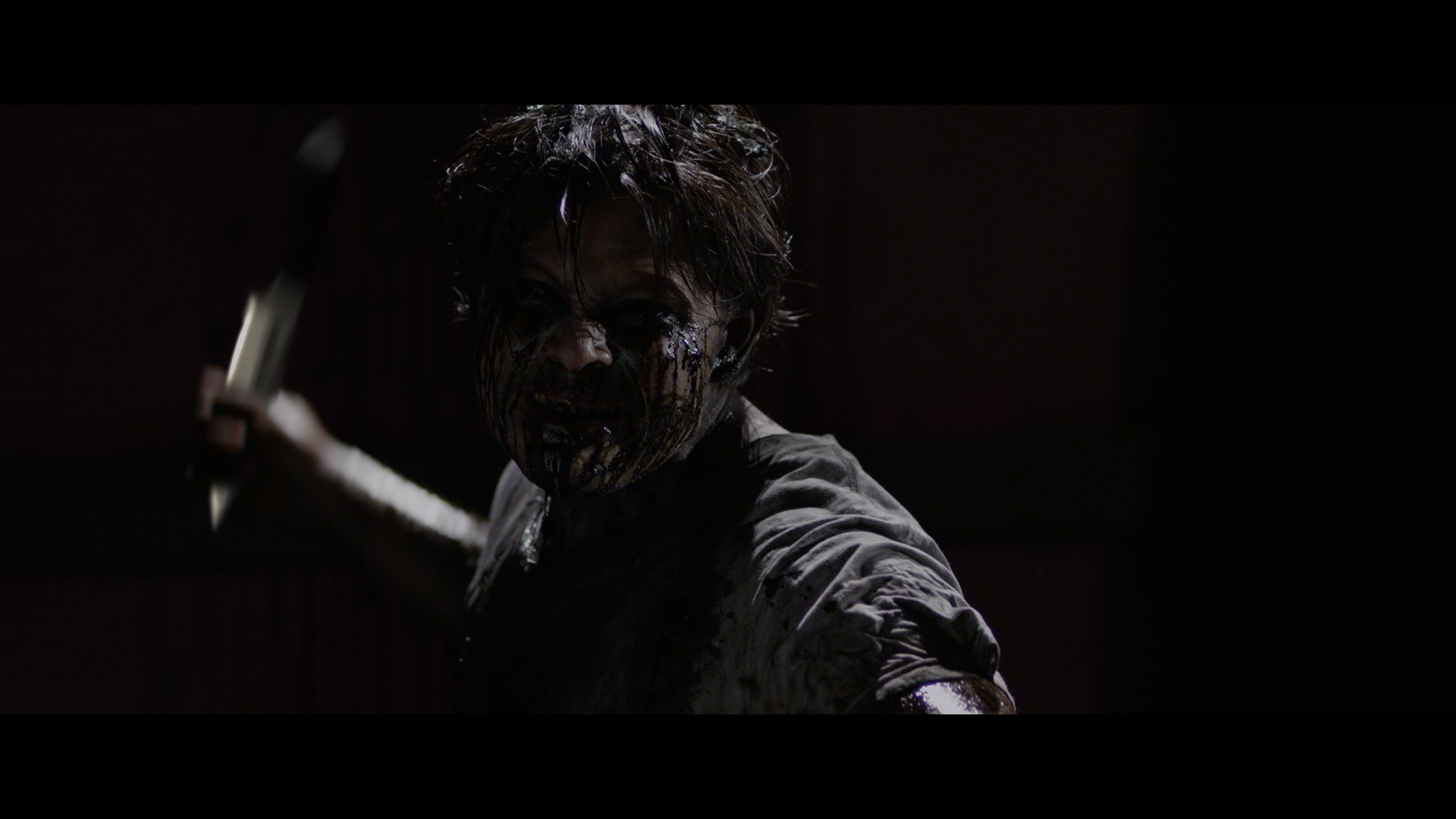 Monster makeup for the film Peelers